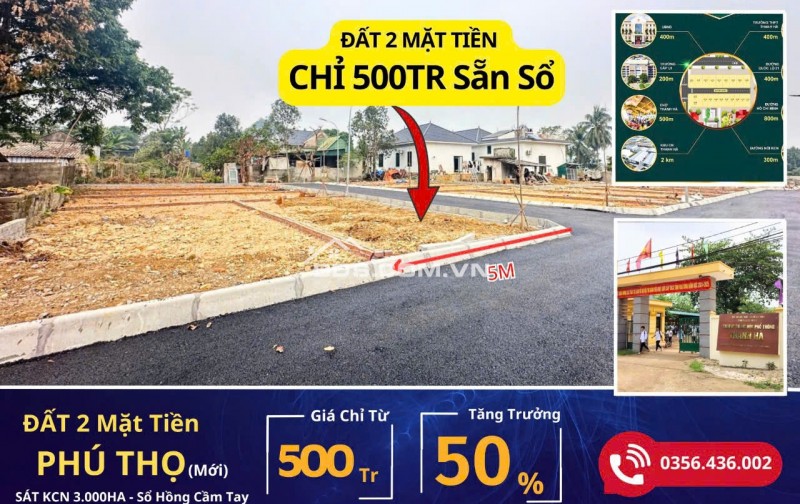CHỈ TỪ HƠN 600 TRIỆU/ LÔ - TRUNG TÂM THỊ TRẤN BA HÀNG ĐỒI